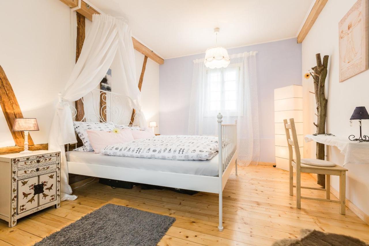 Gemuetliche Fachwerkwohnung Alfter Exterior foto